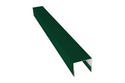 Планка П-образная заборная С-21 RAL6005 (зеленый мох)