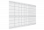 Забор из 3D-панели 1,73х2,5 RAL7024 (графитовый) 4 мм