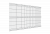 Забор из 3D-панели 1,53х2,5 RAL7016 (антрацитово-серый) 4 мм